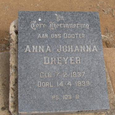 DREYER Anna Johanna 1937-1939