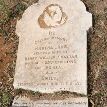 GRATTAN Martha Jane  -1915 :: GRATTAN Emily -1918