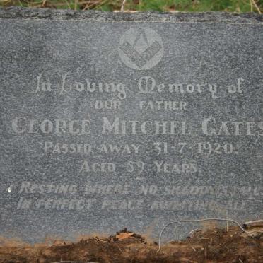 GATES George Mitchel -1920