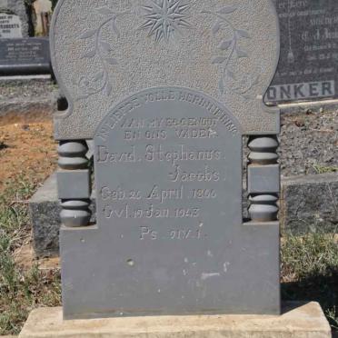 JACOBS David Stephanus 1866-1943