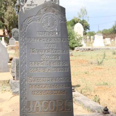 JACOBS Pieter Daniel 1890-1921