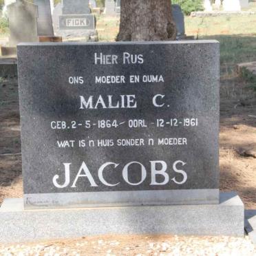 JACOBS Malie C. 1864-1961