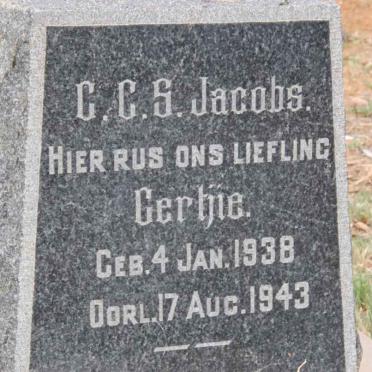JACOBS G.G.S. 1938-1943