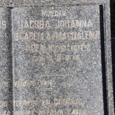 KOEN Jacoba Johanna Isabella Magdalena nee LOOTS