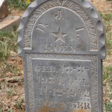 KOEN D.J.L. 1934-1942