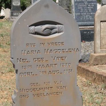 NEL Maria Magdalena nee VREY 1870-1931
