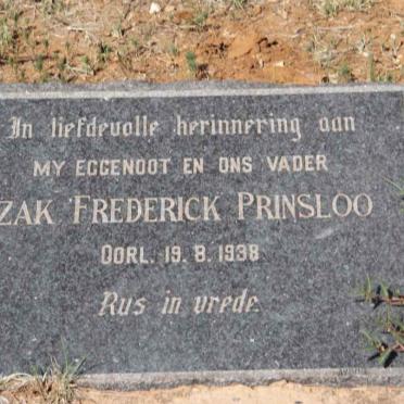 PRINSLOO Izak Frederick -1938