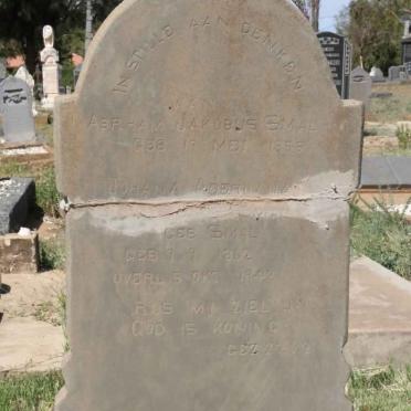 SMAL Abram Jakobus 1855- &amp; Johanna Aderiana ? SMAL 1862-1942