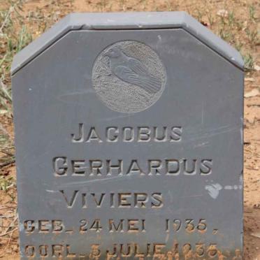 VIVIERS Jacobus Gerhardus 1935-1935