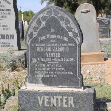 VENTER Hendrik Jacobus 1910-1941