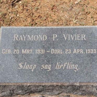 VIVIER Raymond P. 1931-1933