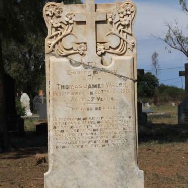 WALSH Thomas James -1926