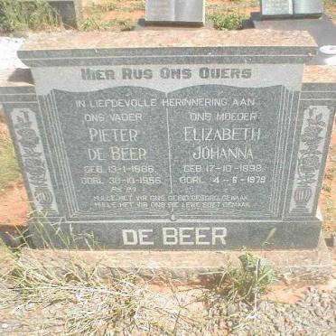 BEER Pieter, de 1886-1956 &amp; Elizabeth Johanna 1898-1979