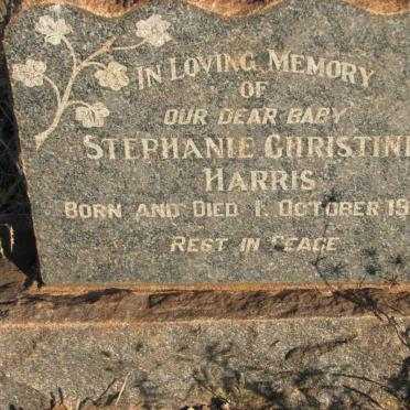 HARRIS Stephanie Christine 1948-1948