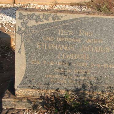 LOMBARD Stephanus Jacobus 1888-1946