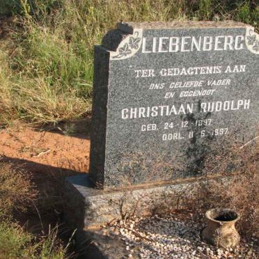 LIEBENBERG Christiaan Rudolph 1897-1967