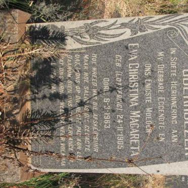 OBERHOLZER Eva Christina Magareta nee LOTTERING 1905-1963