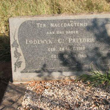 PRETORIUS Lodewyk C. 1910-1966