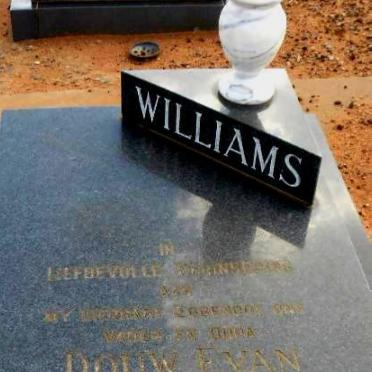 WILLIAMS Douw Evan