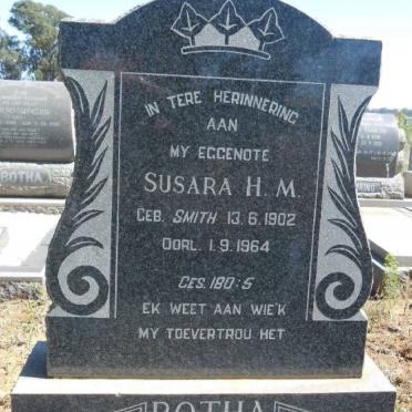 BOTHA Susara H.M. nee SMITH 1902-1964