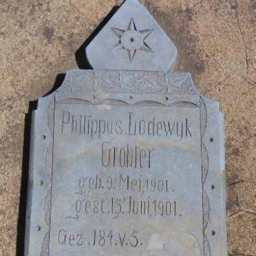 GROBLER Philippus Lodewyk 1901-1901