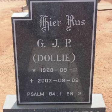 VUUREN G.J.P., van 1920-2002