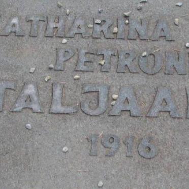 TALJAARD Katharina Petronella -1916