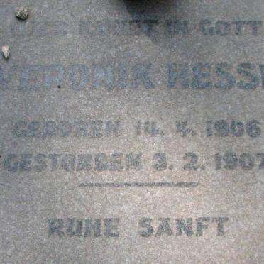 HESSE Veronik 1906-1907