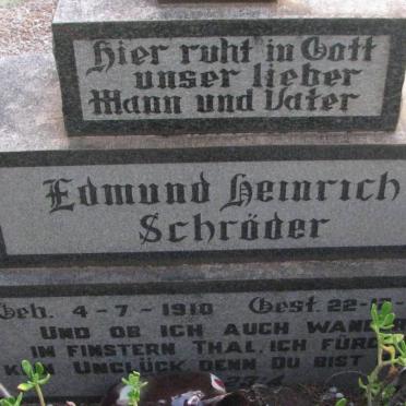 SCHRÖDER Edmund Heinrich 1910-1958