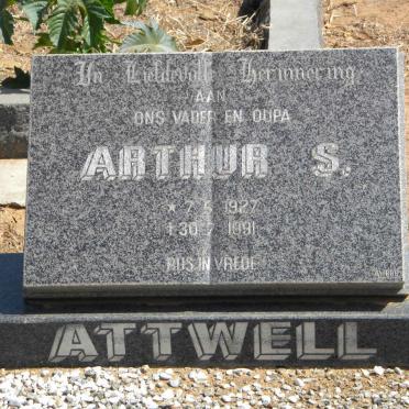 ATTWELL Arthur S. 1927-1991