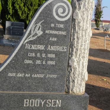 BOOYSEN Hendrik Andries 1888-1966