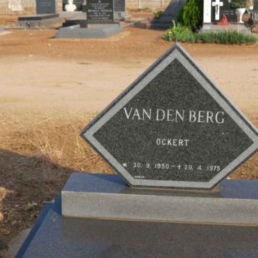 BERG Ockert, van den 1950-1975