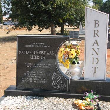 BRANDT Michael Christiaan Albertus 1932-2001 