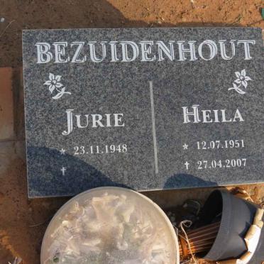 BEZUIDENHOUT Jurie 1948- &amp; Heila 1951-2007