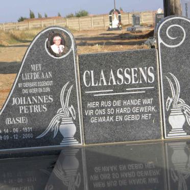 CLAASSENS Johannes Petrus 1931-2000