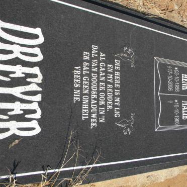 DREYER Henk 1956-2006 &amp; Malie 1960-
