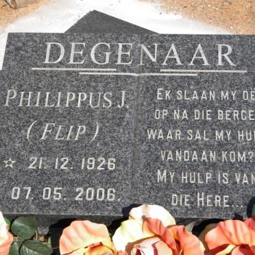 DEGENAAR Philippus J. 1926-2006