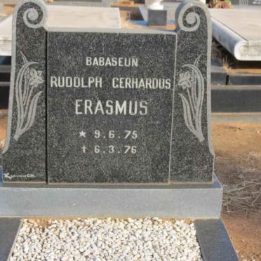 ERASMUS Rudolph Gerhardus 1975-1976
