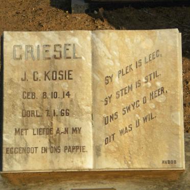 GRIESEL J.C. 1914-1966