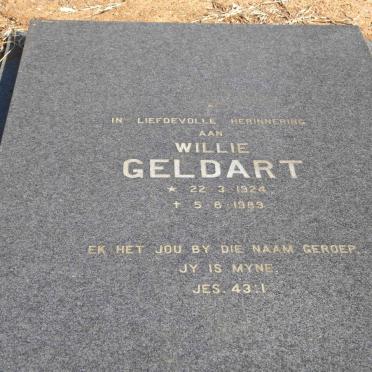 GELDART Willie 1924-1989