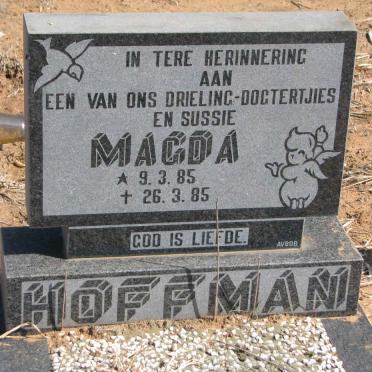 HOFFMAN Magda 1985-1985