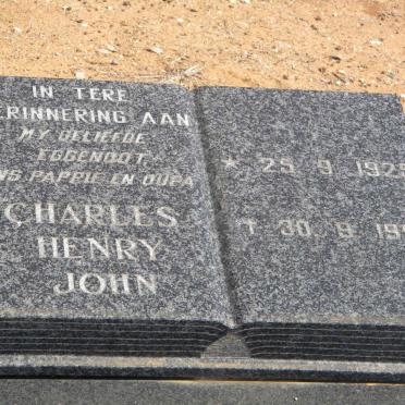 HIGGS Charles Henry John 1925-1991