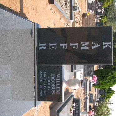 KAMFER Willem Jacobus 1940-1999