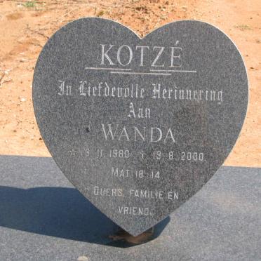KOTZÉ Wanda 1980-2000
