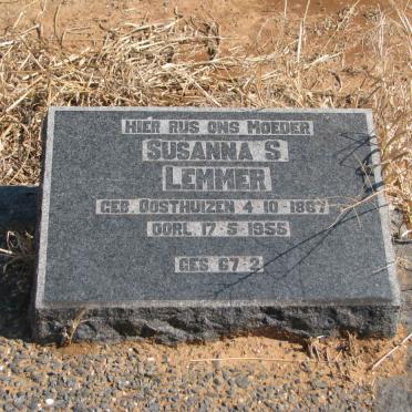 LEMMER Susanna S. 1867-1955