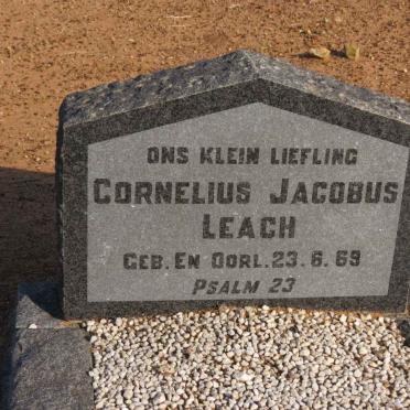 LEACH Cornelius Jacobus 1969-1969