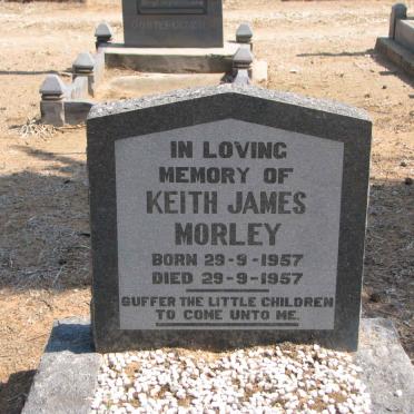 MORLEY Keith James 1957-1957