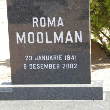 MOOLMAN Roma 1941-2002