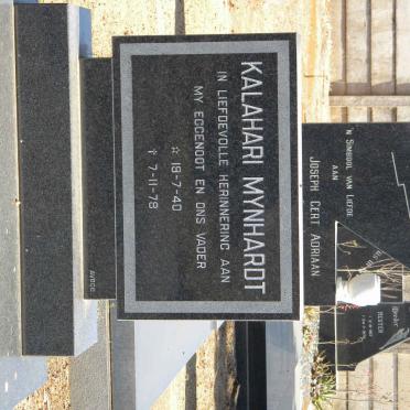 MYNHARDT Kalahari 1940-1978