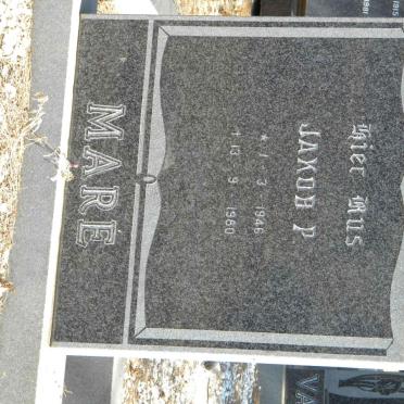MARÉ Jakob P. 1946-1980